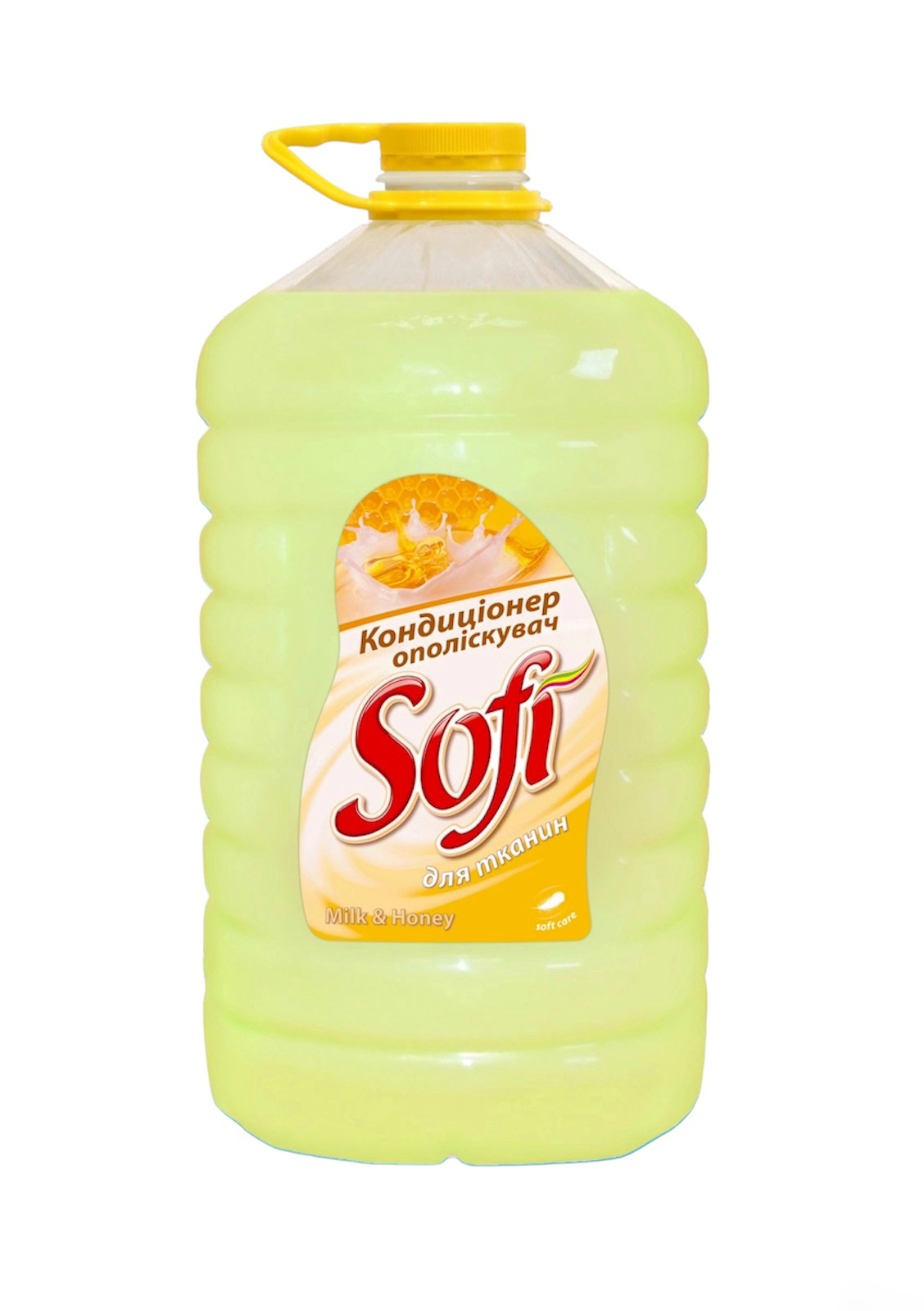 Кондиціонер для тканин "SOFI" Milk & Honey ЕСО ТМ ЛЕОХІМ 5л